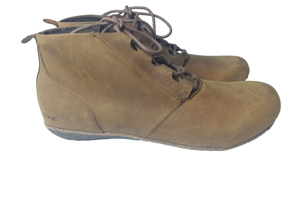 SOLE District Recork Men’s Genuine Leather Chukka Boot Size 11 Brown